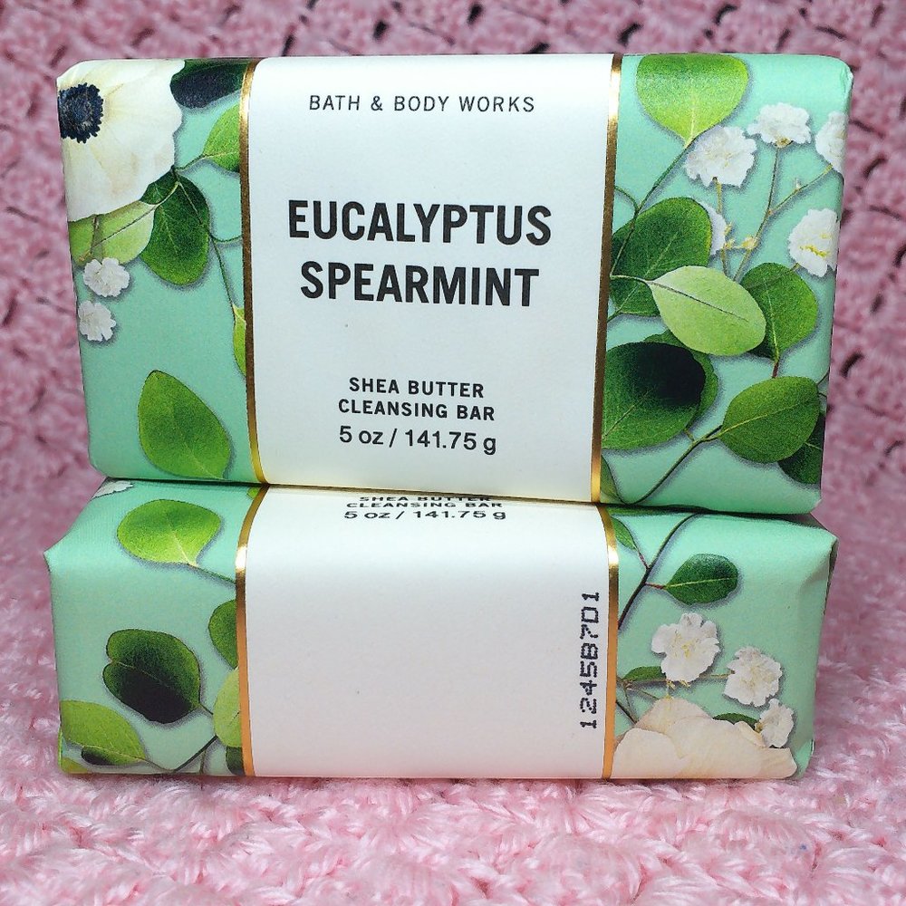 Eucalyptus Spearmint - Bath & Body Works Bar Soap - 2Pack